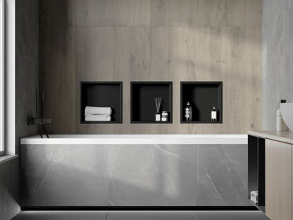 Indbygget hylde Mexen X-Wall-R sort 30 x 30 cm 1 stk.