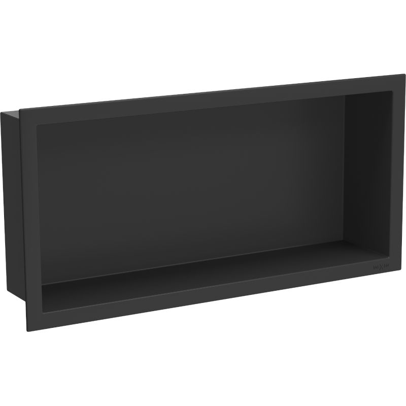 Indbygget hylde Mexen X-Wall-R sort 45 x 20 cm 1 stk.