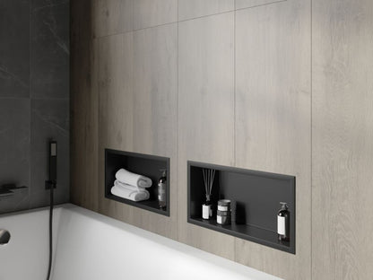 Indbygget hylde Mexen X-Wall-R sort 45 x 20 cm 1 stk.