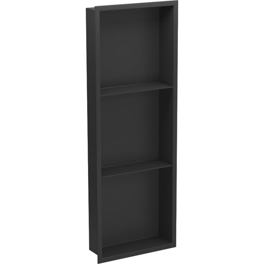 Indbygget hylde Mexen X-Wall-R sort 90 x 30 cm 1 stk.
