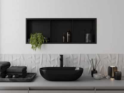 Indbygget hylde Mexen X-Wall-R sort 90 x 30 cm 1 stk.