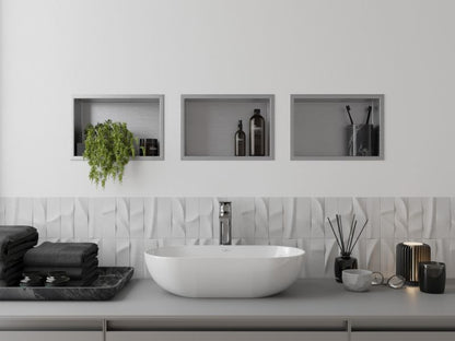 Indbygget hylde Mexen X-Wall-R inox 30 x 20 cm 1 stk.