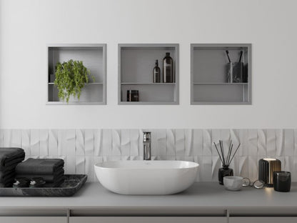 Indbygget hylde Mexen X-Wall-R inox 30 x 30 cm 1 stk.