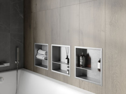Indbygget hylde Mexen X-Wall-R inox 30 x 30 cm 1 stk.