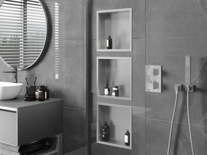 Indbygget hylde Mexen X-Wall-R inox 30 x 30 cm 1910303010 1 stk.