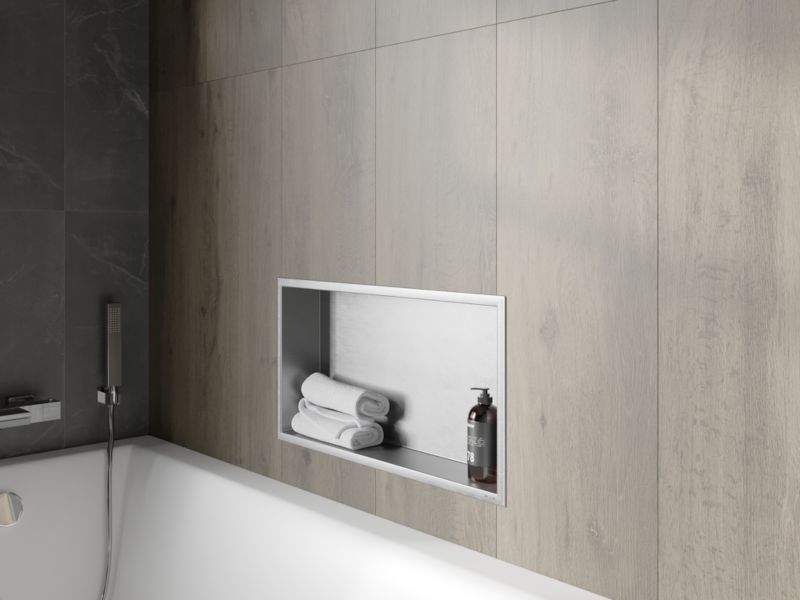 Indbygget hylde Mexen X-Wall-R inox 60 x 30 cm 1 stk.