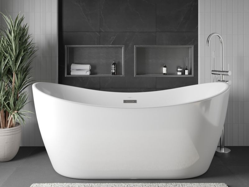 Indbygget hylde Mexen X-Wall-R inox 60 x 30 cm 1 stk.