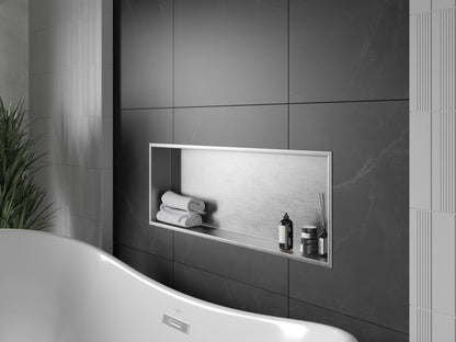 Indbygget hylde Mexen X-Wall-R inox 90 x 30 cm 1910903010 1 stk.