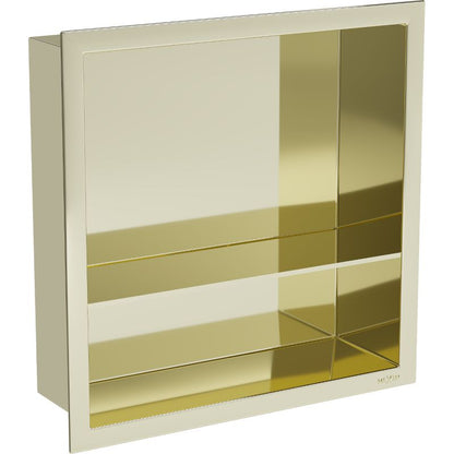 Indbygget hylde Mexen X-Wall-R i guld 30 x 30 cm, 1 stk.