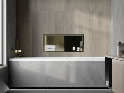 Indbygningshylde Mexen X-Wall-R i guld 75x30 cm 1 stk.