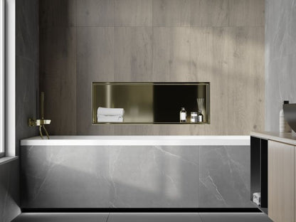 Mexen X-Wall-R indbygningshylde i guld 90 x 30 cm 1950903010 1 stk.