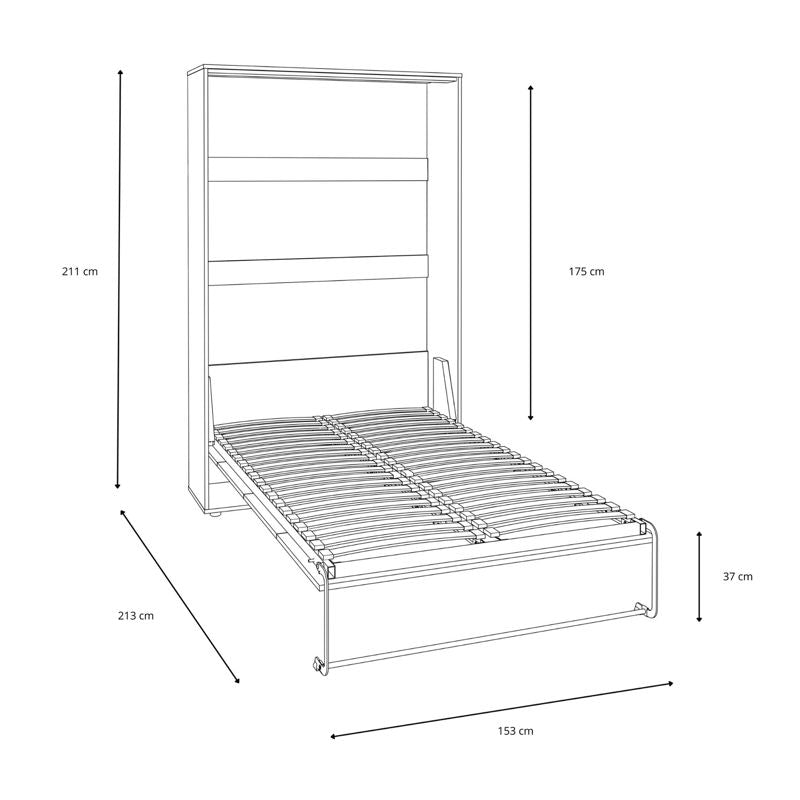 Sovesofa Verto 140x200 Grå