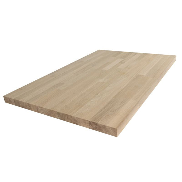 Trappetrin Egetræ Fingertappet 120x65x4 cm Ubehandlet