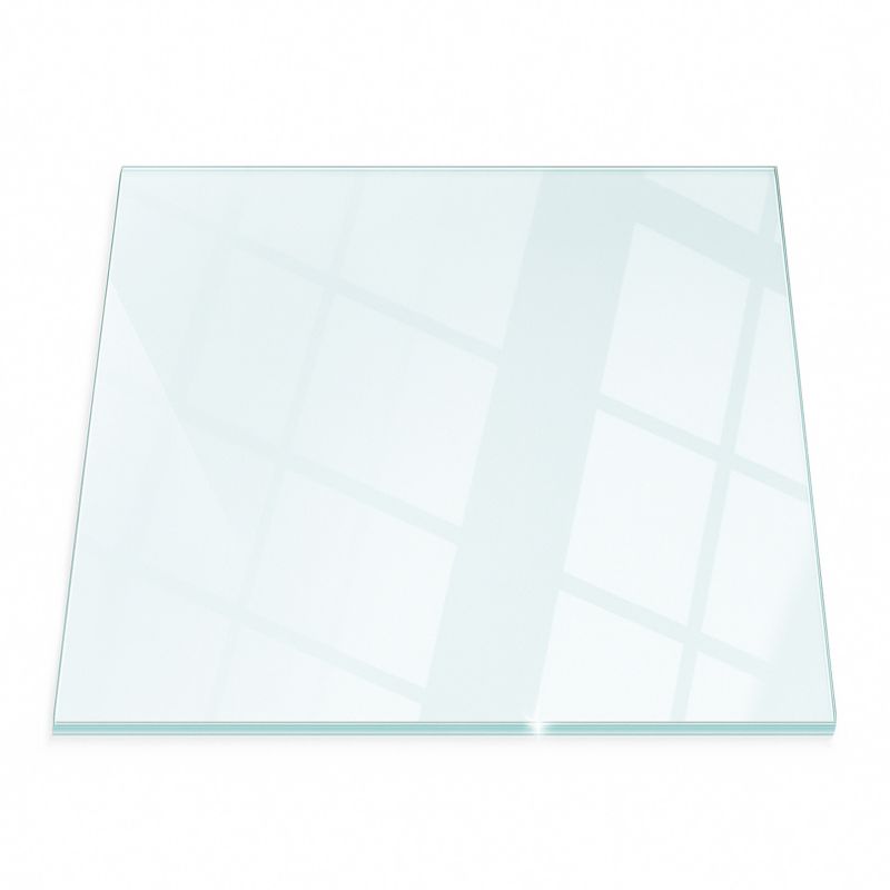 Glasgulvplade 50x50 cm Transparent 4 mm | 4069491002838