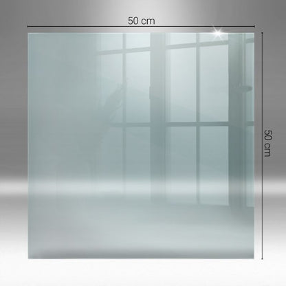 Glasgulvplade 50x50 cm Transparent 4 mm | 4069491002838