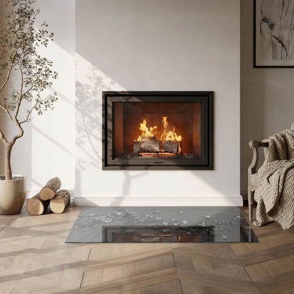 Glasplade 100x50 cm Sort med Motiv | 4070621521068