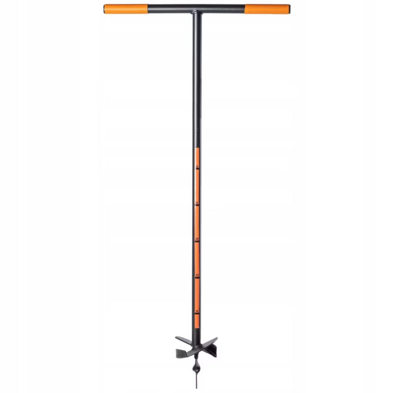 Pælebor 130 mm Sort Stål