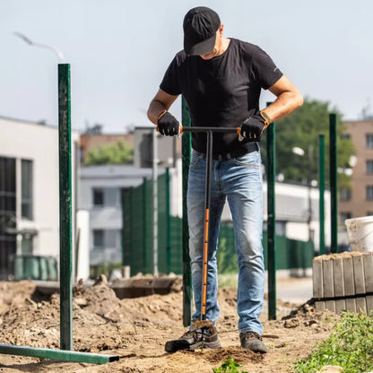 Pælebor 130 mm Sort Stål