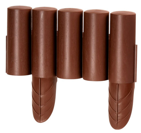 Ipal Plus havepalisade 2,4 m brun