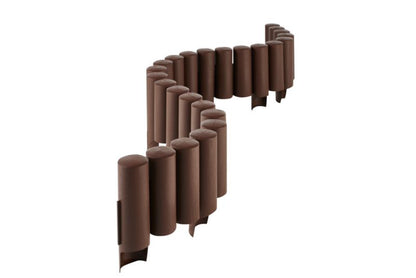 Ipal Plus havepalisade 2,4 m brun