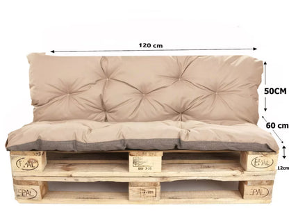 Pallehynde Enkel 120x60 cm Beige