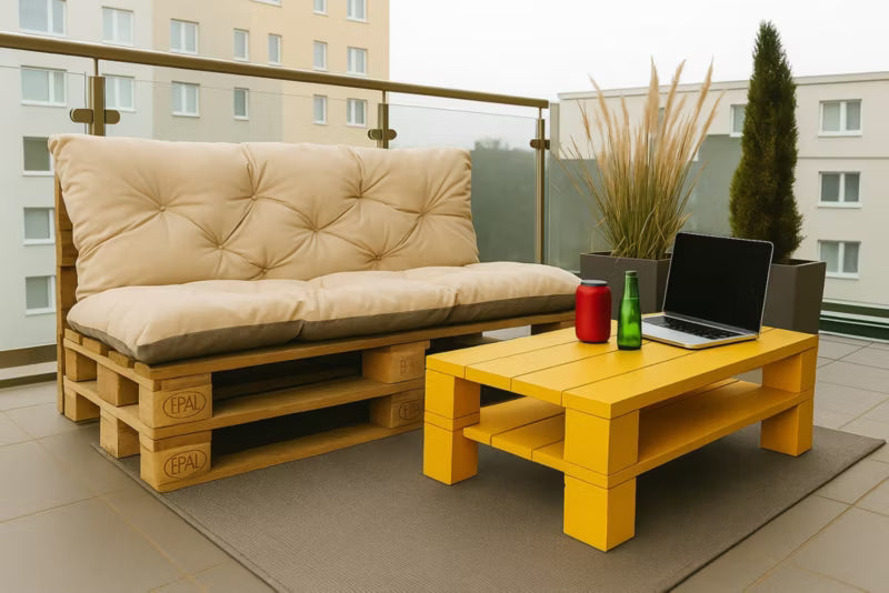 Pallehynde Enkel 120x60 cm Beige