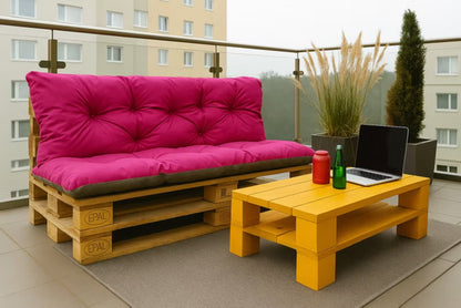 Pallehynde Enkel 120x60 cm Lyserød