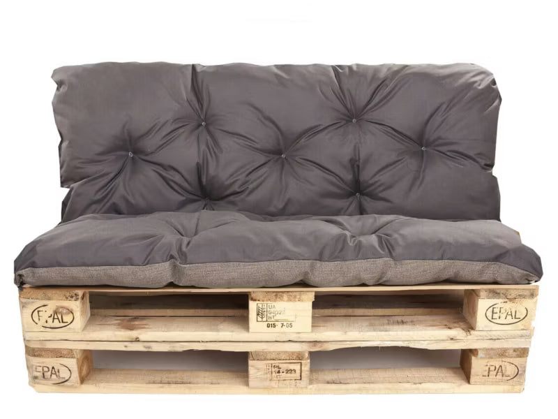 Pallehynde Enkel 120x80 cm Antracitgrå