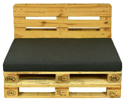 Pallehynde Jurata 120x80 cm Mørkegrå