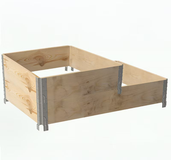 Pallerammer i Træ 60x80 cm og 120x80 cm Højbed Sæt