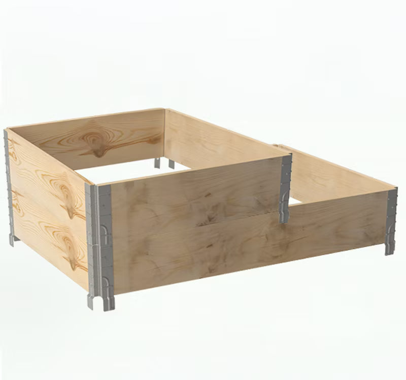 Pallerammer i Træ 60x80 cm og 120x80 cm Højbed Sæt