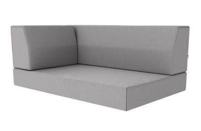 Pallesofa Hynder 120x78 cm Grå Vandtæt