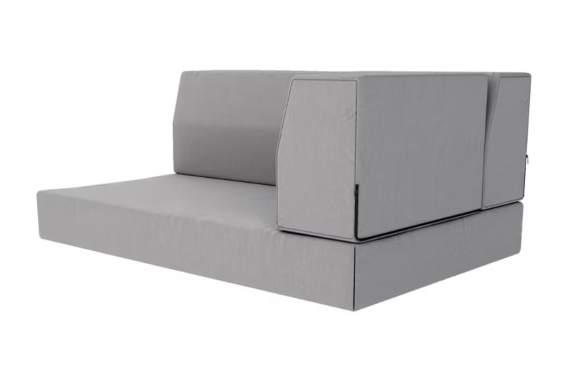 Pallesofa Hynder 120x78 cm Grå Vandtæt