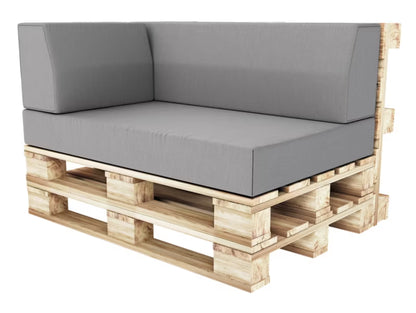 Pallesofa Hynder 120x78 cm Grå Vandtæt