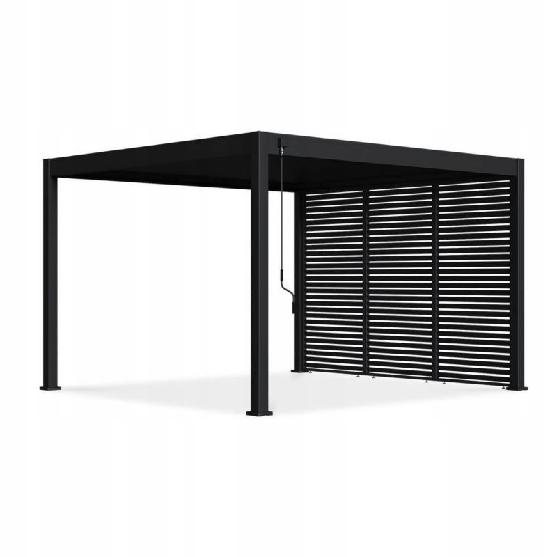 Persiennevægpanel Gutroof til Pergola 113x234 cm Antracit