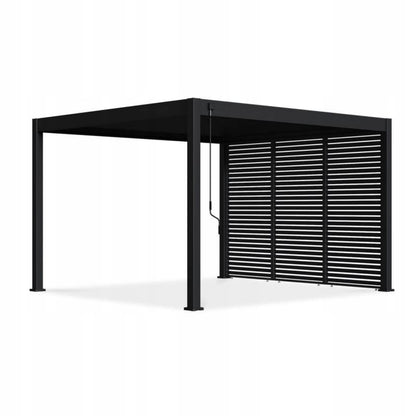 Persiennevægpanel Gutroof til Pergola 113x234 cm Antracit