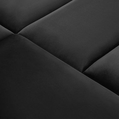 Polstret vægpanel Stegu Mollis kvadratisk 30 x 30 cm sort - 1 stk