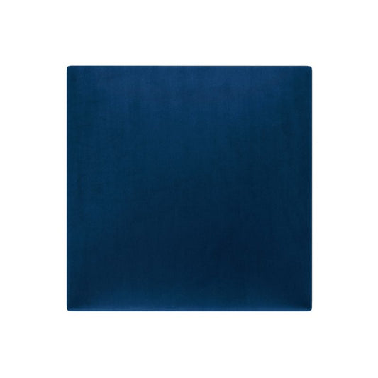 Polstret vægpanel Stegu Mollis kvadratisk 30 x 30 cm Mørkeblå - 1 stk.