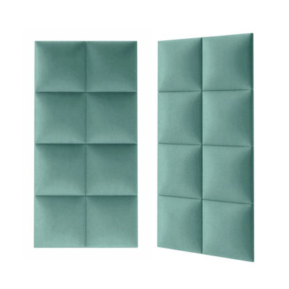 Polstret vægpanel Stegu Mollis kvadratisk 30 x 30 cm mintgrøn - 1 stk.