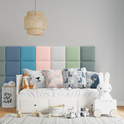 Stegu Mollis polstret vægpanel kvadrat 30 x 30 cm Salvie - 1 stk