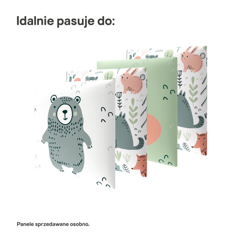 Stegu Mollis polstret vægpanel kvadrat 30 x 30 cm Salvie - 1 stk