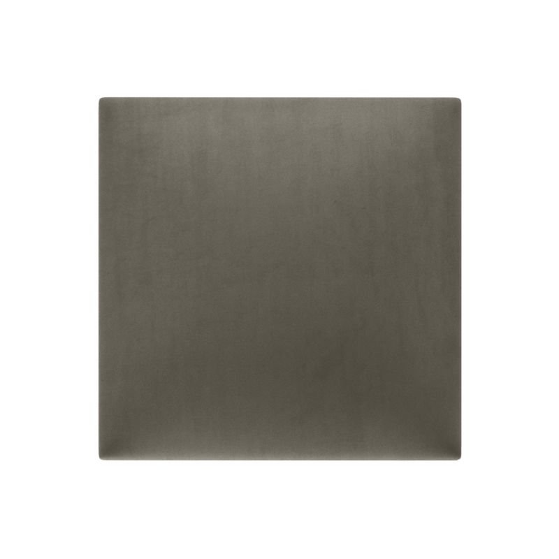 Polstret vægpanel Stegu Mollis kvadratisk 30 x 30 cm grå - 1 stk.