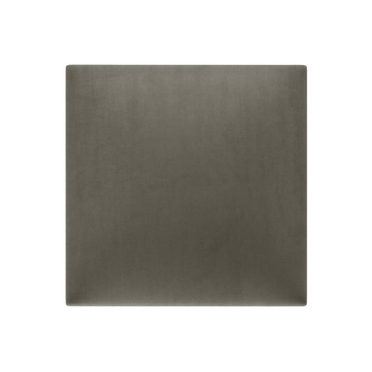 Polstret vægpanel Stegu Mollis kvadratisk 30 x 30 cm grå - 1 stk.
