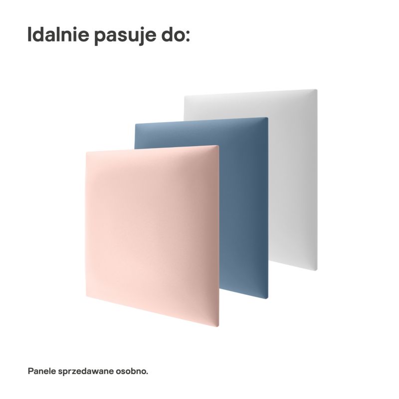 Vægpanel med polstring Stegu Mollis kvadratisk 30 x 30 cm Ræve - 4 stk.