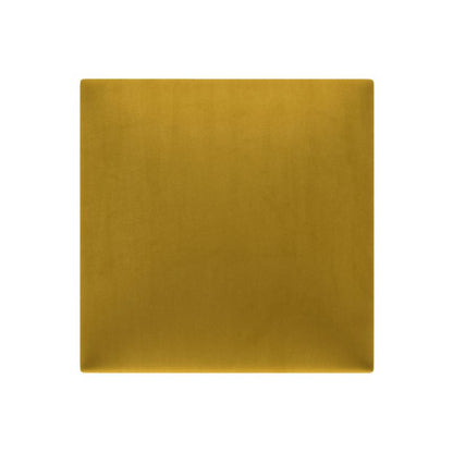 Polstret vægpanel Stegu Mollis kvadratisk 30 x 30 cm gul - 1 stk.