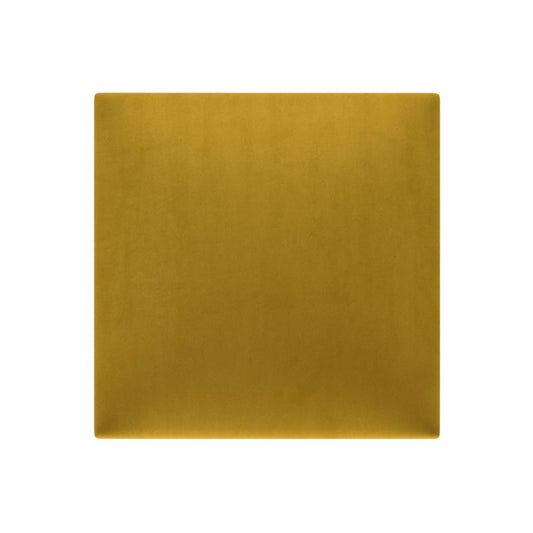 Polstret vægpanel Stegu Mollis kvadratisk 30 x 30 cm gul - 1 stk.