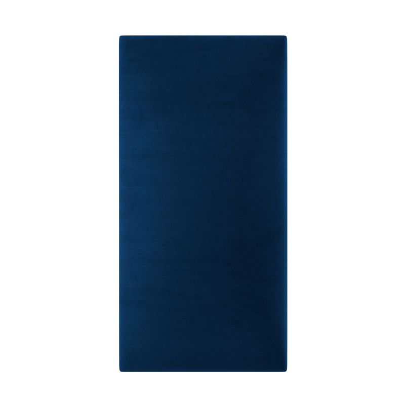Polstret vægpanel Stegu Mollis rektangulær 60 x 30 cm marineblå - 1 stk.