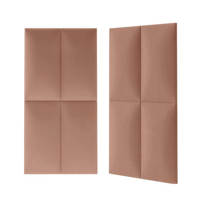 Stegu Mollis polstret vægpanel rektangulær 60 x 30 cm pudderrosa - 1 stk.