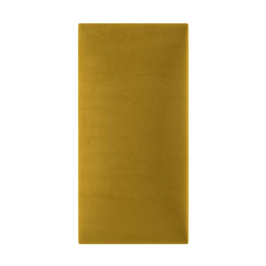 Polstret vægpanel Stegu Mollis rektangulær 60 x 30 cm gul - 1 stk.