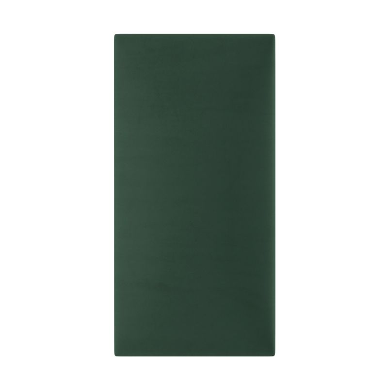 Polstret vægpanel Stegu Mollis rektangulær 60 x 30 cm grøn - 1 stk